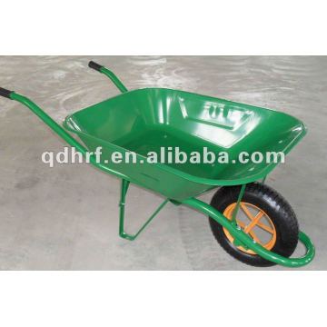 Grüner Griff-Sack-Barrow Trolley Cart Rubber Tire Wb6400